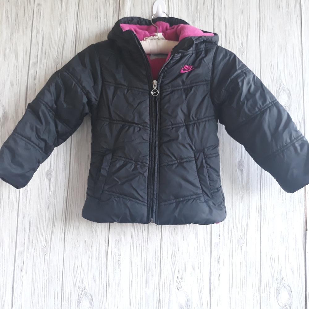 Nike Full-Zip Puffer Coat Jacket Size 6